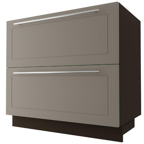 Obrazek Szafka kuchenna D2M/90 Quantum beige mat/lava