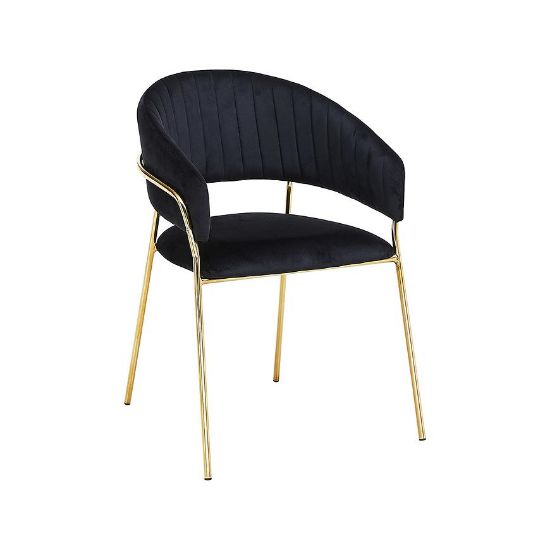 Obrazek Krzesło Lido 80171g czarny/złoty