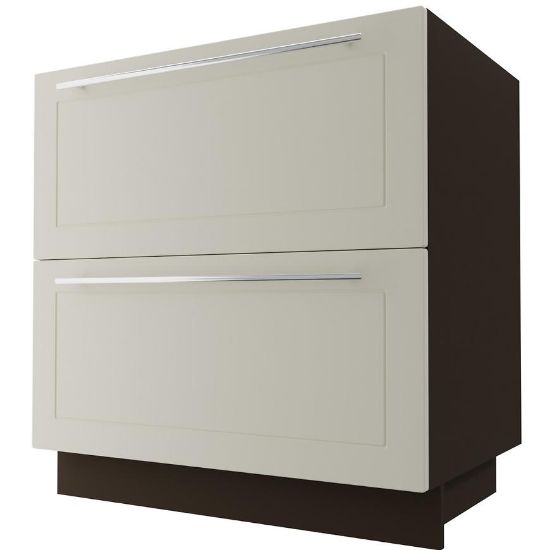 Obrazek  Szafka kuchenna D2E/80 Quantum vanilla mat/lava 