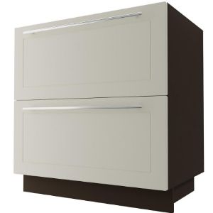 Obrazek  Szafka kuchenna D2E/80/1E Quantum vanilla mat/lava 