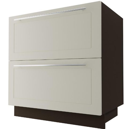 Obrazek  Szafka kuchenna D2E/90 Quantum vanilla mat/lava 