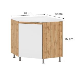 Obrazek Szafka kuchenna Magnolia DN 90x90 1D
