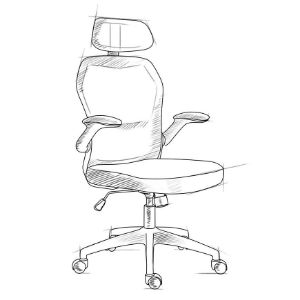 Obrazek Krzesło Obrotowe Nova Mlm-611614 czarny