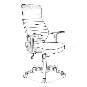 Obrazek Krzesło Obrotowe Nadan Mlm-611489 czarny