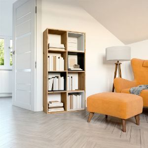 Obrazek Regał Carl 4 dąb artisan