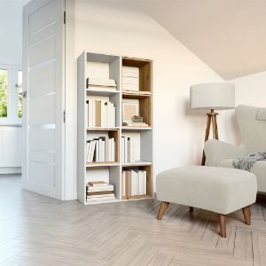 Obrazek Regał Carl 4 biały