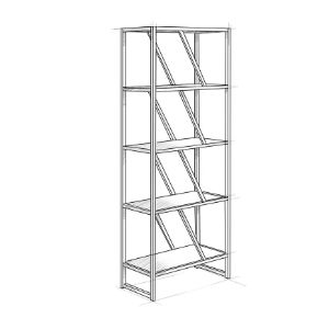 Obrazek  Regał 31333A-5 