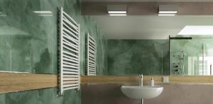 Obrazek Grzejnik łazienkowy ŁEZKA 3D Ł3D 12/40 675X440MM