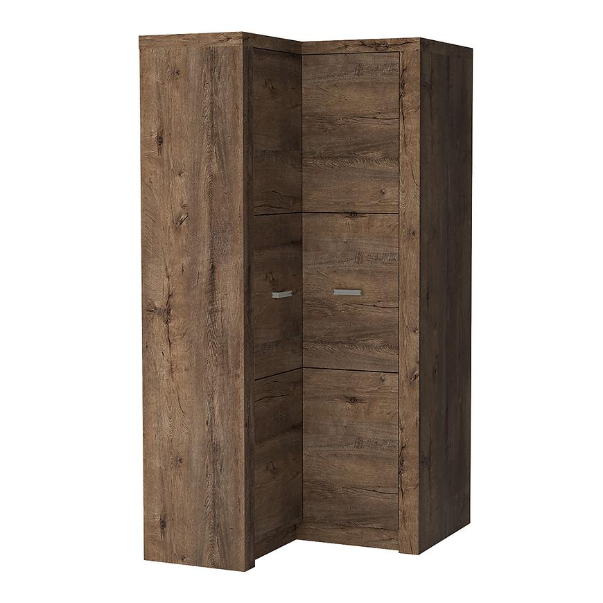 Szafa narożna odbicie Indianapolis I14 jesion ciemny