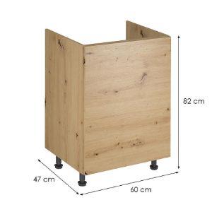 Obrazek  Szafka kuchenna Langen d60z dąb artisan 