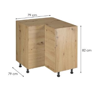 Obrazek  Szafka kuchenna Langen d90n dąb artisan 