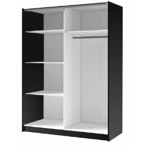 Obrazek Szafa Daster III 10 czarny/dąb