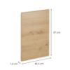 Obrazek  Front kuchenny Langen d45fzn dąb artisan 