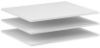 Obrazek Kpl. półek Verona 180 biały mat