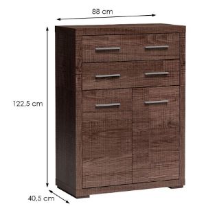 Obrazek  Komoda Vegas v7 santana ciemna 