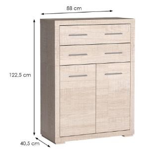 Obrazek Komoda dwudrzwiowa Vegas V7 santana