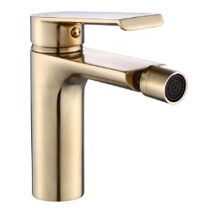 Obrazek Bateria bidetowa Rea Hass złoto szczotkowane