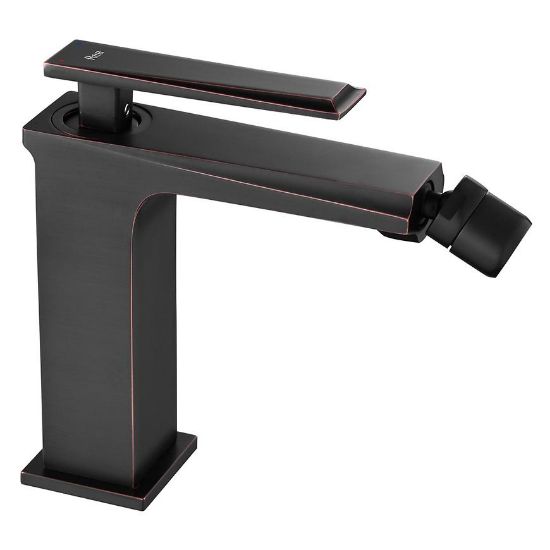 Obrazek Bateria bidetowa Rea Romano czarna