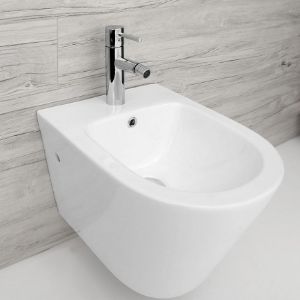 Obrazek Bateria bidetowa Rea Tess chrom