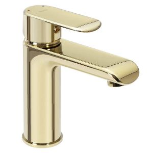 Obrazek Bateria umywalkowa Rea Bloom złota 