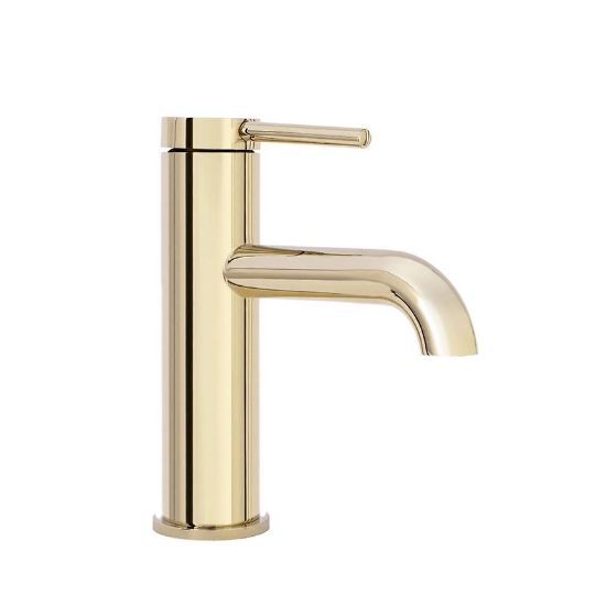 Obrazek Bateria umywalkowa Rea Spot złota