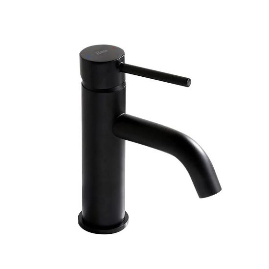 Obrazek Bateria umywalkowa Rea Lungo czarna