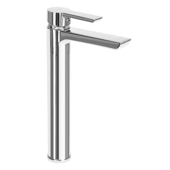 Obrazek Bateria umywalkowa wysoka Rea Argus chrom