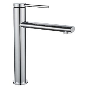 Obrazek Bateria umywalkowa wysoka Rea Oval chrom