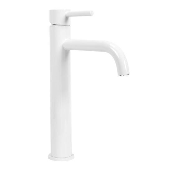 Obrazek Bateria umywalkowa wysoka Rea Lungo Biała