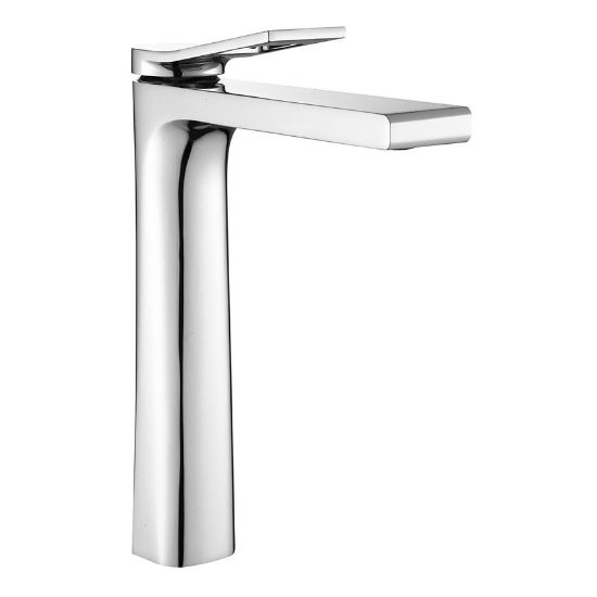 Obrazek Bateria umywalkowa wysoka Rea Soul chrom