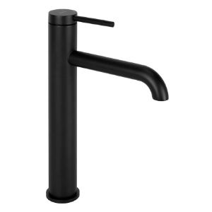 Obrazek Bateria umywalkowa wysoka Rea Spot czarna