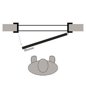 Obrazek  Drzwi Wewnetrzne Prestige PY 02 70P KL dąb catania 