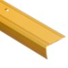 Obrazek Listwa schodowa z ryflem LSR 40X25 1,0m złota