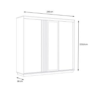 Obrazek Szafa Sole LA 19