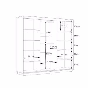 Obrazek Szafa Sole LA 19