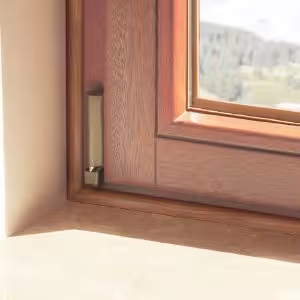 Obrazek Ćwierćwałek PCV 13x13x2500mm czarny