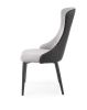 Obrazek Krzesło Julian jasny popiel/czarny