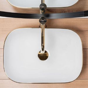 Obrazek Umywalka nablatowa Belinda Gold Adge