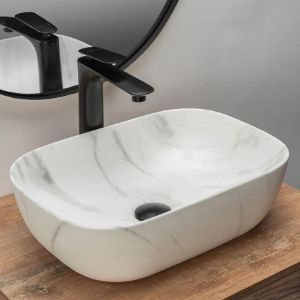 Obrazek Umywalka nablatowa Belinda Marble Matt
