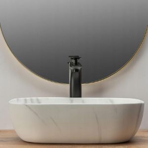 Obrazek Umywalka nablatowa Belinda Marble Matt