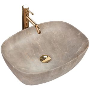 Obrazek Umywalka nablatowa Freja Beige Matt