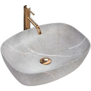 Obrazek Umywalka nablatowa Freja Grey Matt