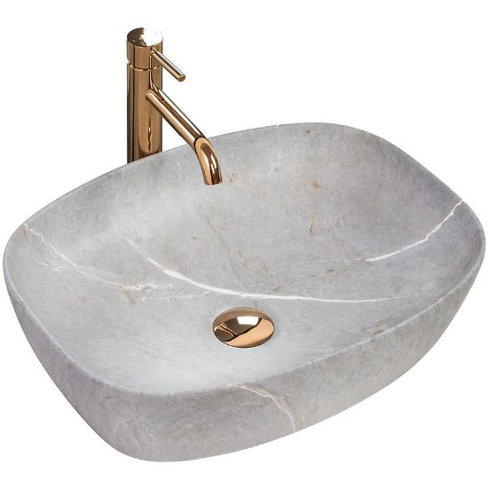 Obrazek Umywalka nablatowa Freja Grey Matt