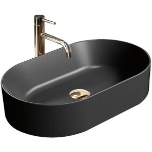 Obrazek Umywalka nablatowa Nadia 60 Black Matt