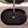Obrazek Umywalka nablatowa Nadia 60 Black Matt
