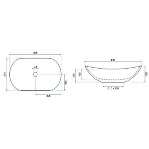 Obrazek Umywalka nablatowa Royal Aiax Shiny