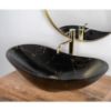 Obrazek Umywalka nablatowa Royal Black Marble Matt