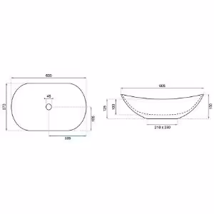 Obrazek Umywalka nablatowa Royal Granit Matt