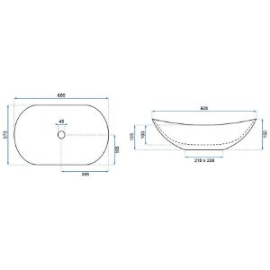 Obrazek Umywalka nablatowa Royal Lava