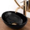 Obrazek Umywalka nablatowa Sofia Mini Black Shiny